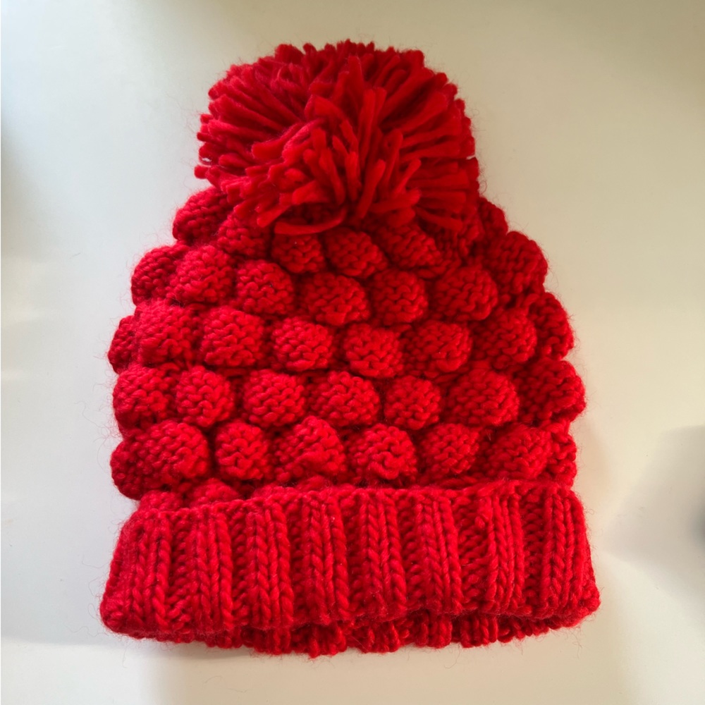 Bright Red Beanie
